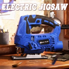 1300W Electric Jigsaw Jig Saw Wood/Metal/Plastic Cutting DIY Blade Corded Tool