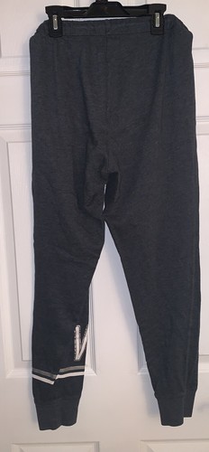 Victoria's Secret Angel Sporty Graphic Waist Fold-over Sweatpants Gray - Small - Picture 4 of 5