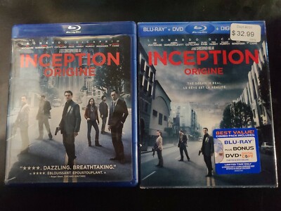 Inception (Blu-ray/DVD, 3-Disc Set