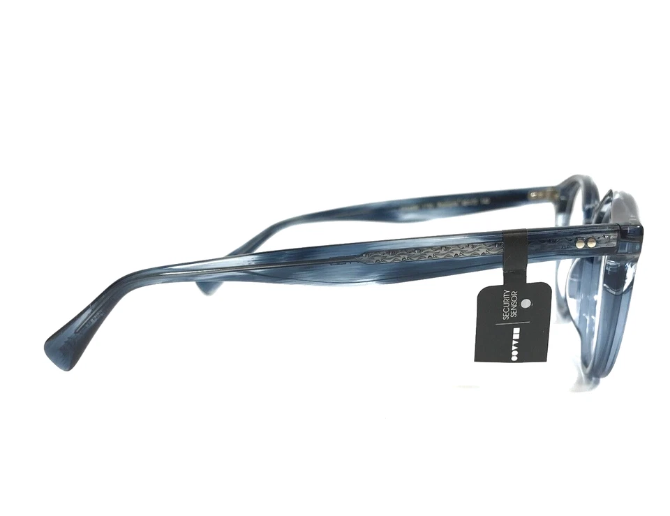 Оправы для очков Oliver Peoples OV5459U 1730 Romare темно-синие круглые 48-22-145 - Изображение 3 из 4