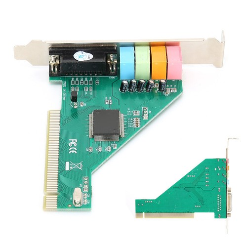 PCI Sound Card Channel 4.1 for PC Internal Audio Karte Stereo Surround CMI8738 - Picture 2 of 12