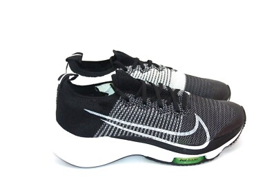 NIKE AIR ZOOM TEMPO FK (GS) CJ2102-001 BLACK/WHITE-VOLT RUNNING