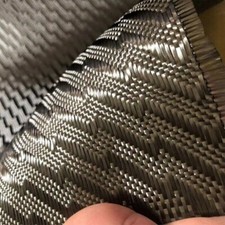 3K 240gsm Real Carbon Fiber Cloth Fabric lightning Weave100cm Width Black