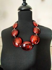 Signé DOMINIQUE DENAIVE PARIS collier vintage ras le
