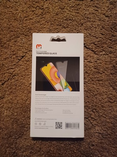 Mybat Pro Samsung Galaxy A01 Screen Protector Tempered Glass Full Coverage 9H... - Picture 2 of 2