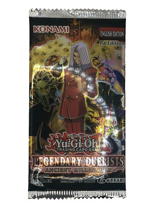 ancient millennium booster box Yu-Gi-Oh! Legendary Duelists Ancient Millennium 36x Booster Pack 1. Au –  funkdome main image 1