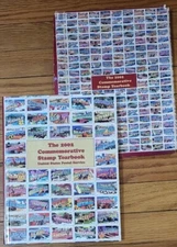 2002 Commemorative Stamp Yearbook Hardcover Book w Box (no Stamps)