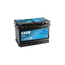 Car Battery EK720 Exide AGM 12V 72Ah 760CCA Type AGM096 7L0915105 61217611146
