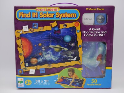 The Learning Journey Puzzle Doubles, Find it! Solar System Puzzle
