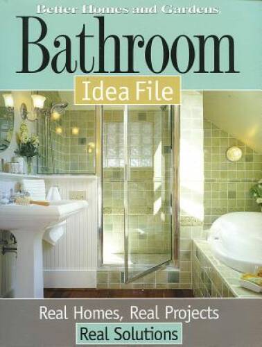 Bathroom Idea File (Better Homes and Gardens Home) - Paperback - ACCEPTABLE