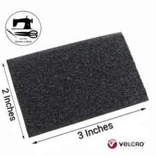 VELCRO® BRAND Morale HOOK PATCH Loop Backing Sew On 3 x 2 inches FREE SHIPPING