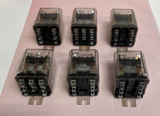 6x Potter  Brumfield / AMF Model: KUP11D55  11D55-24V  Relay. 24VDC