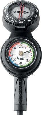Cressi 3 Guage Console METRIC ~ New ~ Authorized Dealer 