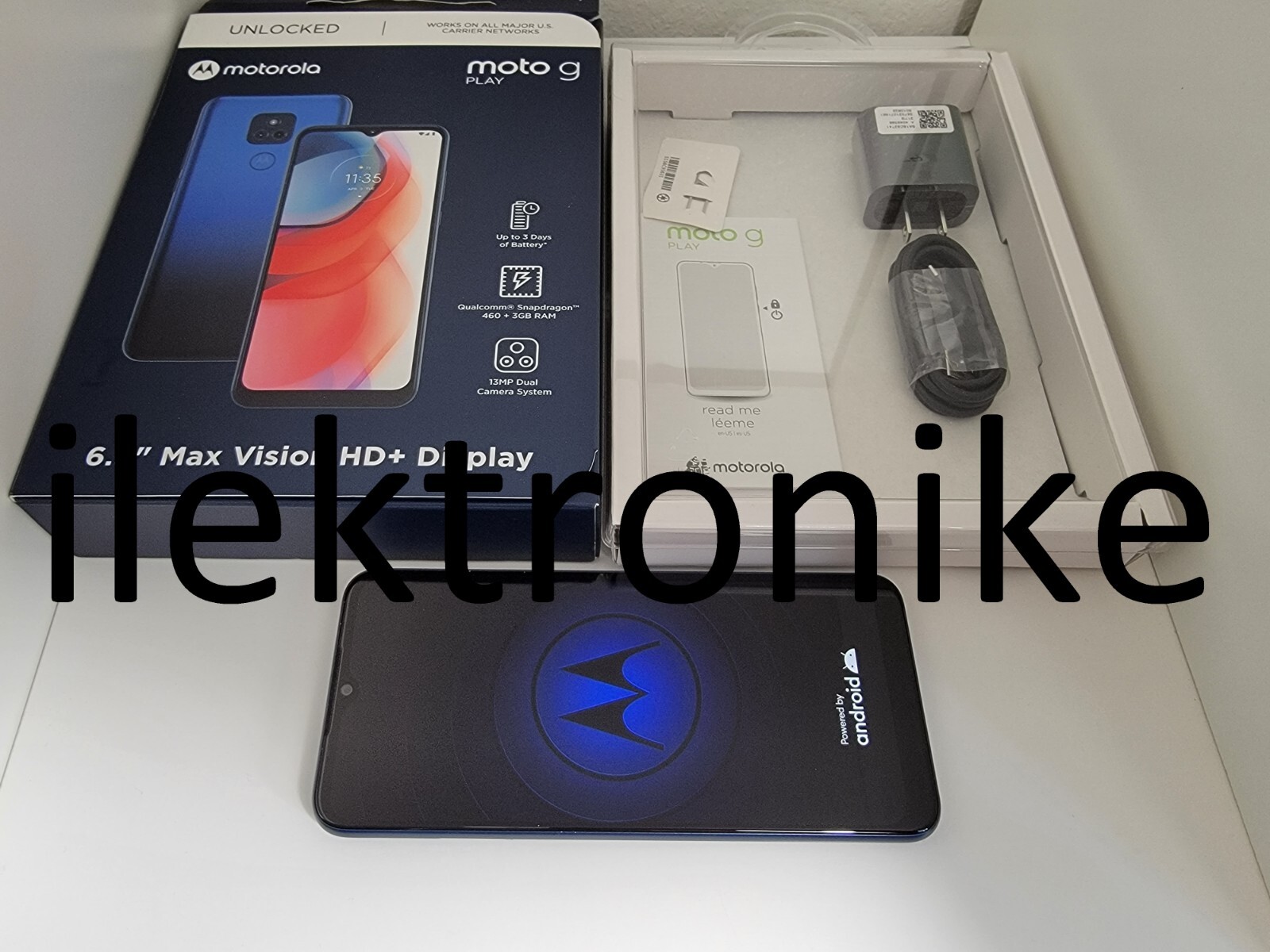 Motorola Moto G Play 32gb 2021 Factory Unlocked Misty Blue Mc36e for sale  online | eBay