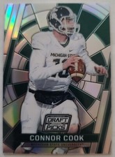 2016 Panini Prizm Collegiate Draft Picks Stained Glass Connor Cook #98 Rookie RC