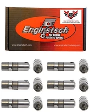 12 - Chevrolet GMC 262 4.3L V6 1987 - 2014 Enginetech Hydraulic Roller Lifters 