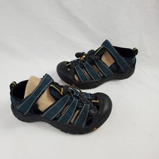 Keen Newport H2 Sandals Toddler Kids Boys Girls Size 2 Teal Blue Water Shoes VG