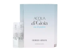 GIORGIO ARMANI ACQUA DI GIOIA EDP 1.2ml .04fl oz x 2 PERFUME SPRAY SAMPLE VIALS