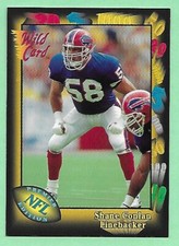 1991 Wild Card Premier Edition Football Shane Conlan #29 Bills👍