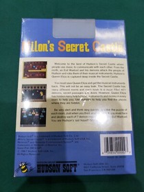 Hudson Soft Nes Nintendo Milon's Secret Castle Brand New Factory Sealed