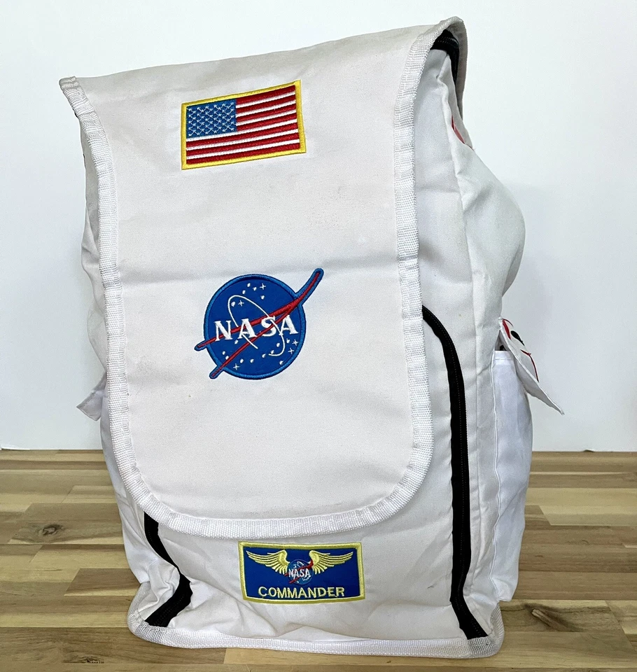Conjunto de Disfraz de Astronauta Aeromax Jr con Casco, Mochila, Botas y Guantes Talla 8-10 Foto 4 de 4