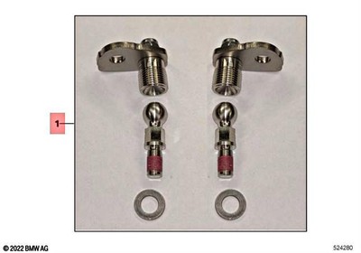 Genuine BMW K34 0L13 SET TURN SIGNAL HOLDER 63137108377 | eBay 