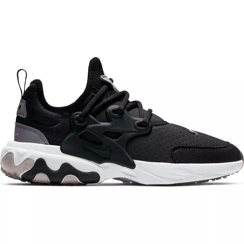 Juniors NIKE REACT PRESTO GS Black Trainers BQ4002 007