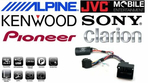 Comandi per autoradio per volante da auto per Citroën