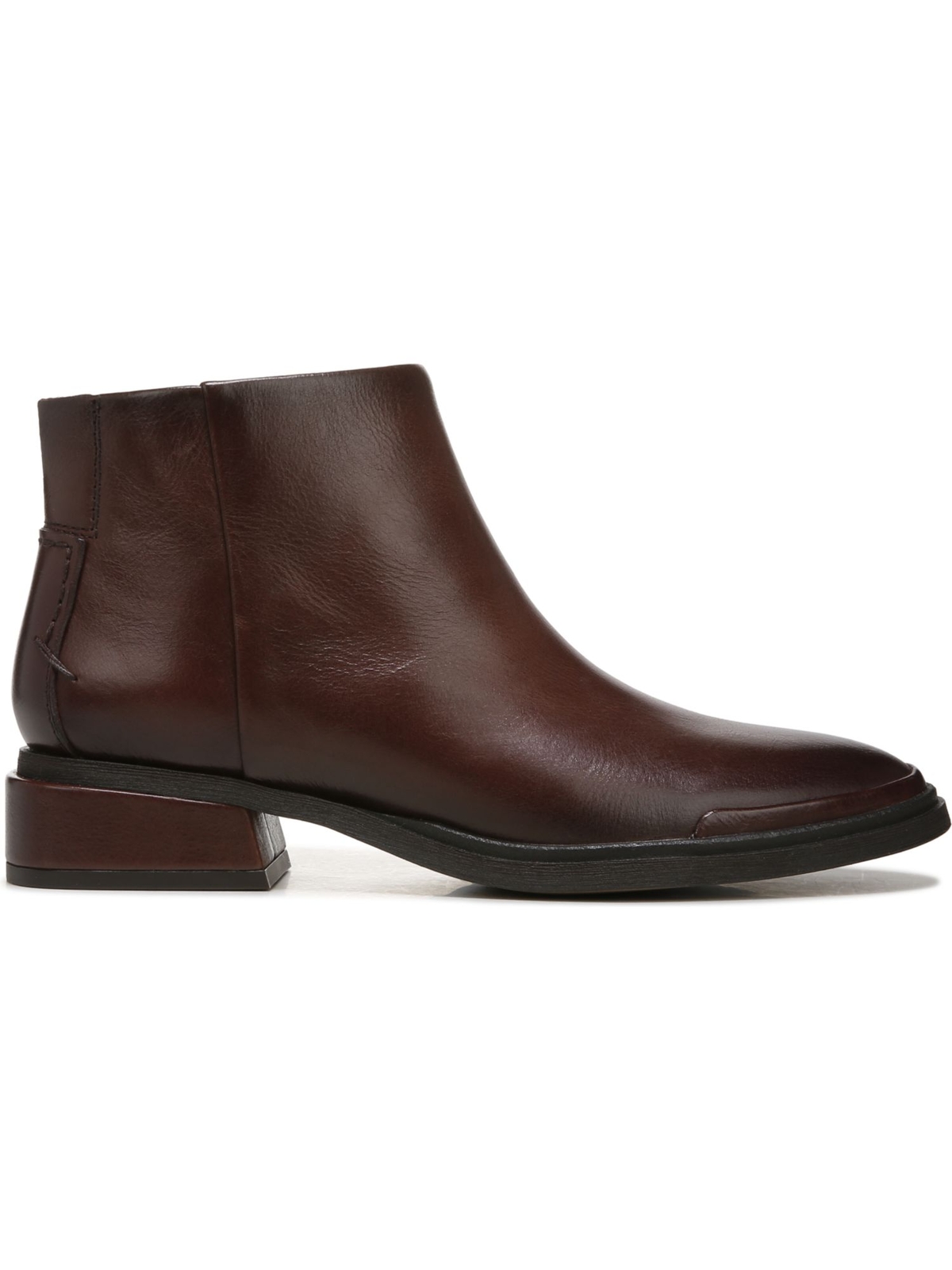 Женские коричневые кожаные ботильоны Nemi с круглым носком на блочном каблуке SARTO BY FRANCO SARTO 9,5