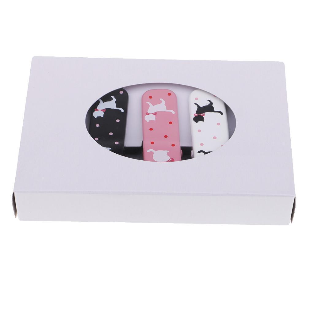 3pcs Japanese Women Traditional Cats Kimono Kitsuke Clips Kimono Accessories