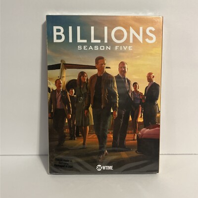 Billions Season 5 (DVD, 2021, 4-Disc Set) New Sealed