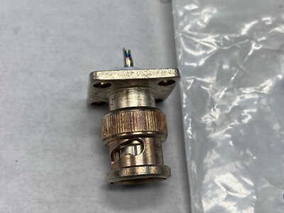 King BNC male to panel or bulk head mount connector UG-1104A/U