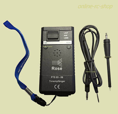 Rose PTS 93-09 PTS93-09 Tonempfänger Empfänger 1019012-09 Prüfspitze Prüfleitung