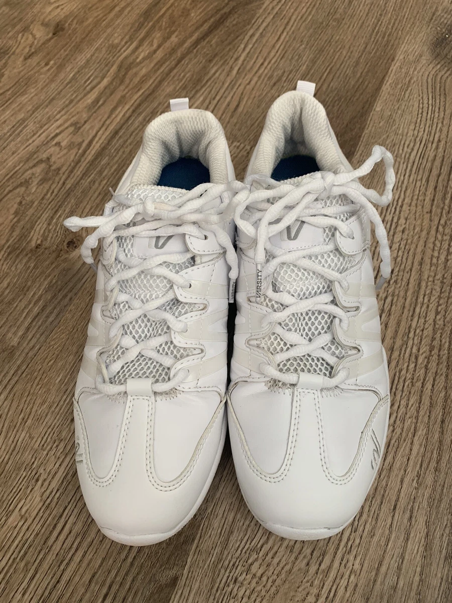 Varsity Tradition Women s 9.5 White Cheer Shoes Cheerleading