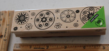 FLOWER CIRCLE BORDER MW RUBBER STAMP- HERO ARTS