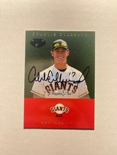 San Francisco Giants CHARLIE CULBERSON Signed Card