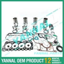 V3307 V3307DI-T Engine Overhaul Rebuild Repair Kit With Full Gasket For Kubota