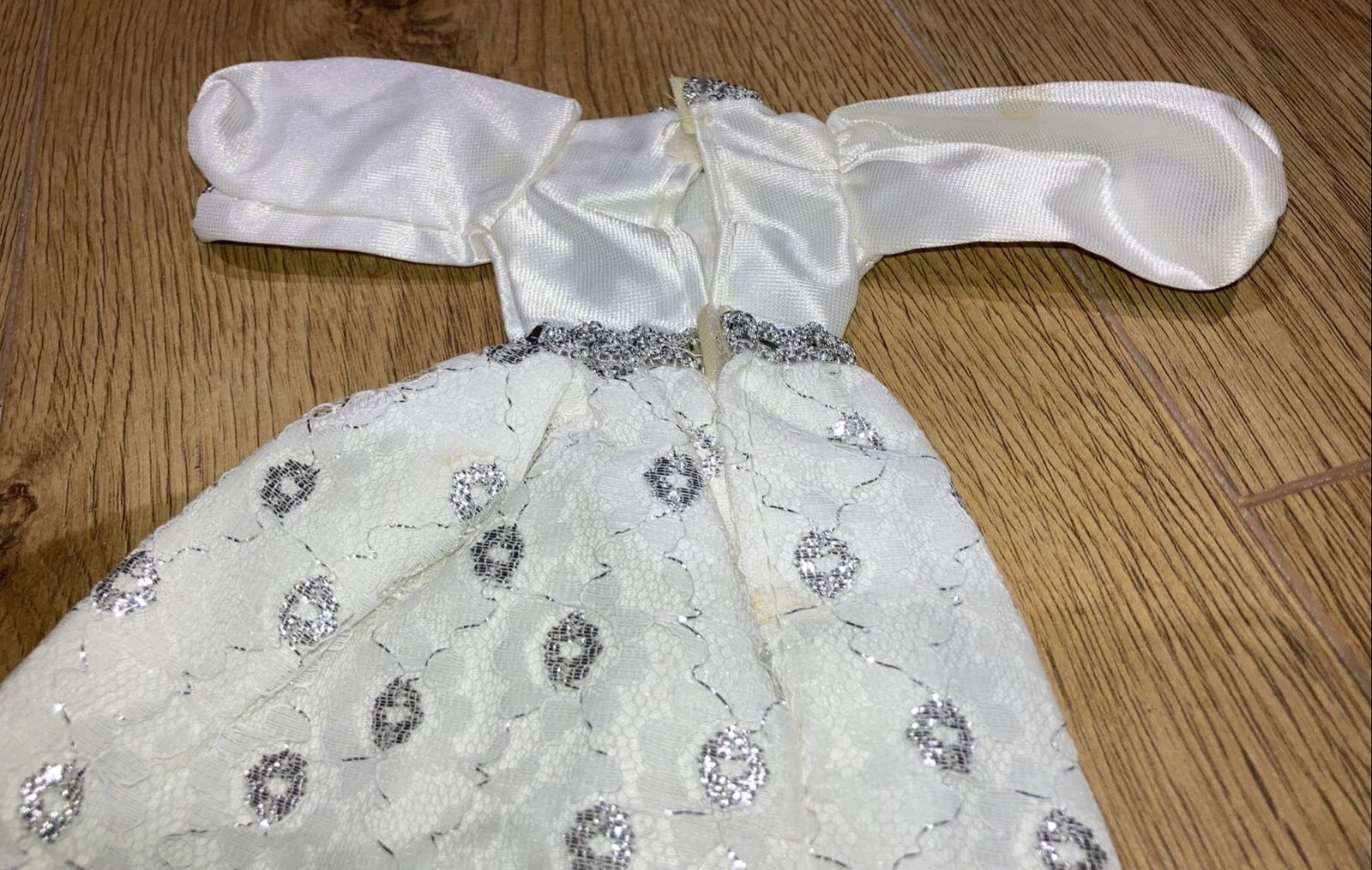 Vintage 1970s Faerie Glen Wedding/Evening Dress & Shawl/Veil for Sindy & Friends 6