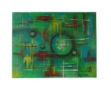 Abstract Painting Original Art by Rain Crow