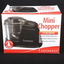 1.5 Cup Mini Chopper Continental Electric CE22369 