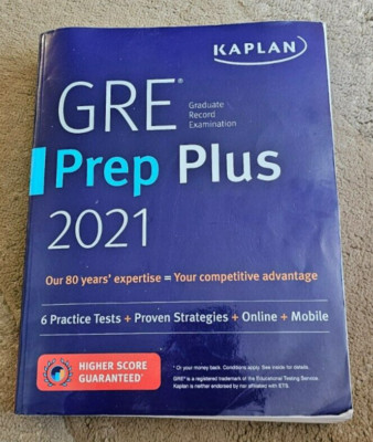 GRE PREP PLUS WORKBOOK 2021, TEST PREP