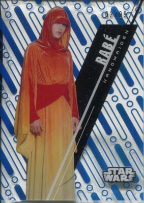 Star Wars 2016 High Tek blau parallel [99] Basiskarte SW-51 Rabe