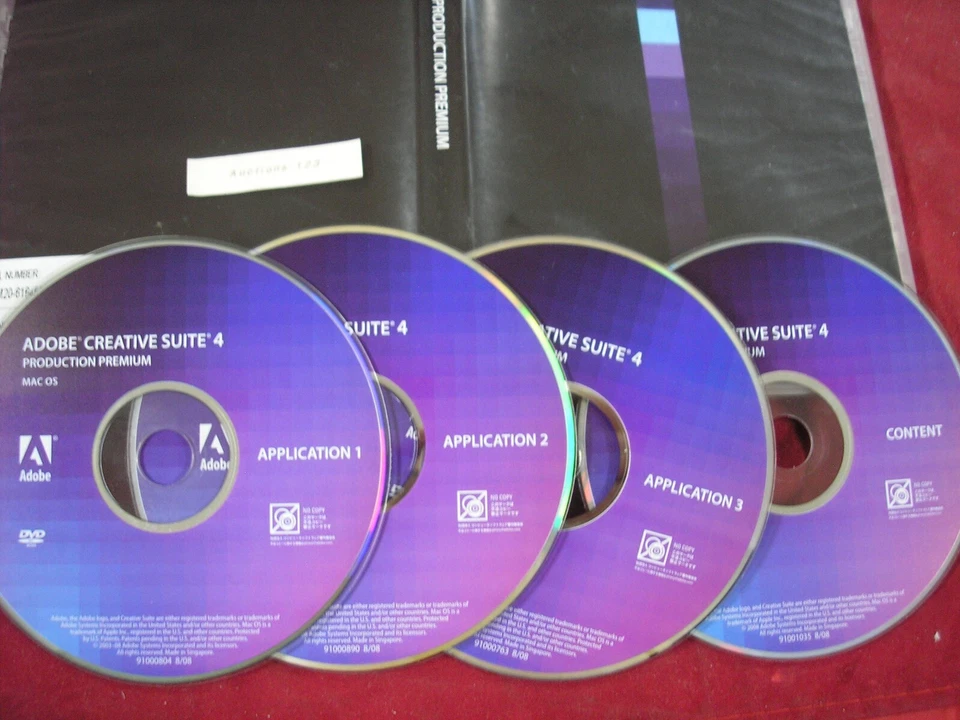 Adobe Creative Suite 4 Production Premium For Windows PC Full Retail DVD Version - Image 2 of 4