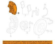 GM OEM 18-20 Regal Sportback Front Suspension Brake Components-Caliper 84314322