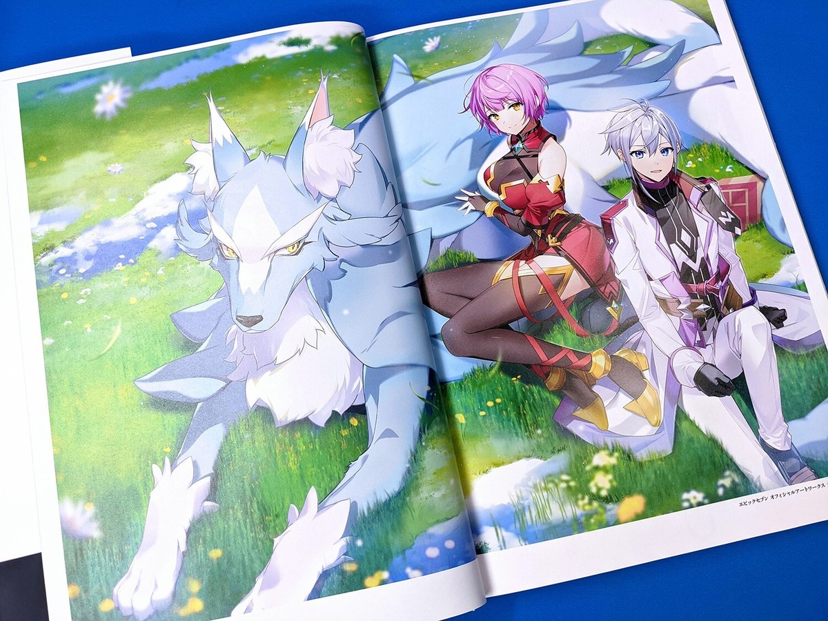 Epic Seven E7 Official Artworks Art Book Vol 1 + Mercedes Skin