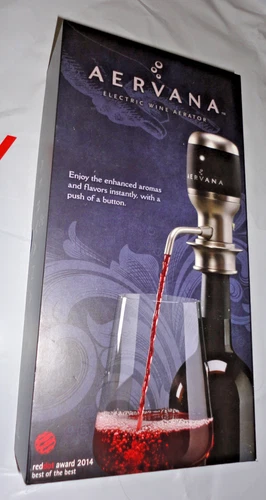 AERVANA WINE AERATOR DISPENSER Original Electric for 750 ml 1.5 L Wine Bottles