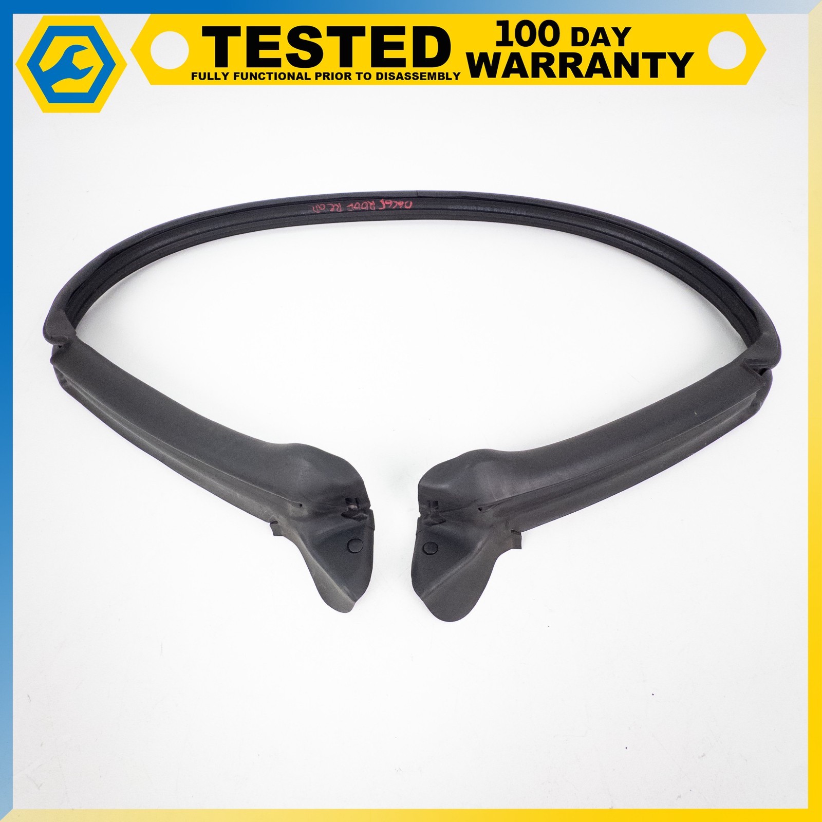 05-13 CHEVROLET CORVETTE C6 REAR TARGA ROOF REAR WEATHERSTRIP RUBBER SEAL OEM