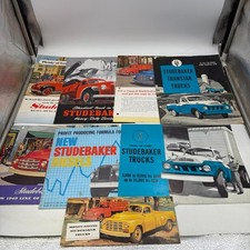 Lot O 8 Vintage Studebaker Truck Sales Brochure M-17 Diesel Heavy Duty Transtar Lot O 8 Vintage Studebaker Truck Sales Brochure M-17 Diesel Heavy Duty Transtar