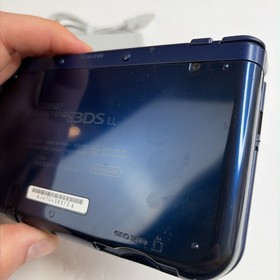 New Nintendo 3DS XL LL Blue Console  - Tested! Top IPS W Charger Stylus
