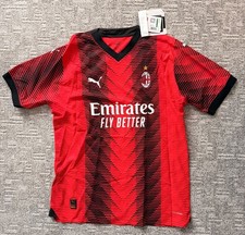 AC Milan 2023-24 Home Kit Puma Ultraweave - Mens Size L